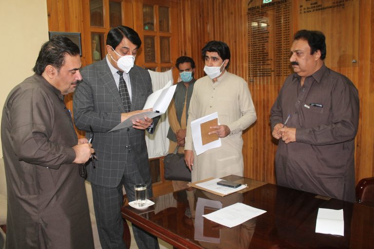 Visit of Sandeman Provincial Hospital Quetta