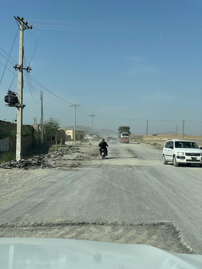 Visit of Loralai to Sanjavi road