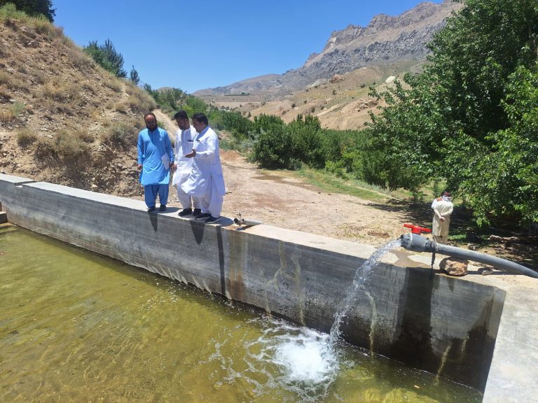 Drilling of Bore and Installation of Solar System in Killi Ahmadoon District Ziarat