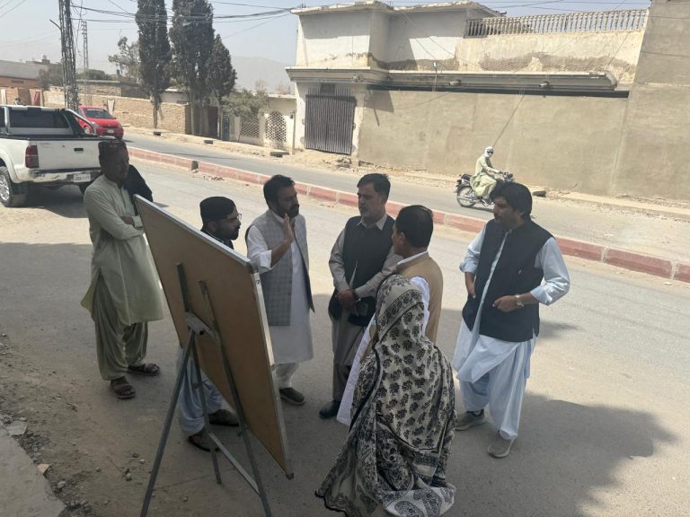 Widening & Improvement of Raisani Road Between Arbab Karam Khan & Sabzal Road Quetta