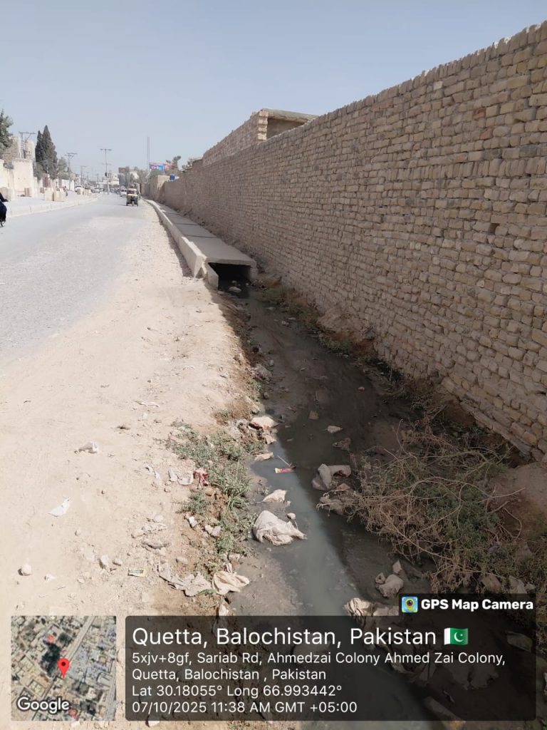 Rehabilitation of Qambarani Road From Sabzal Road to N25 Mastung Road Quetta