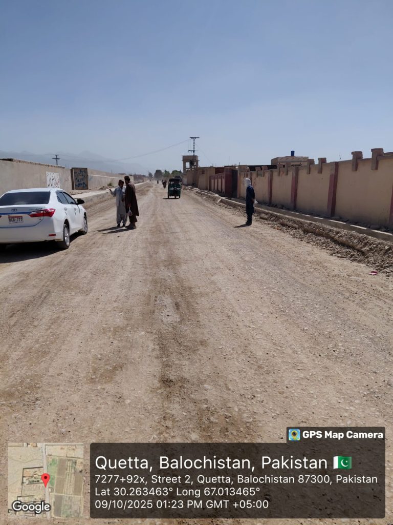 Construction Rehabilitation of Main Nawa Killi Road Quetta