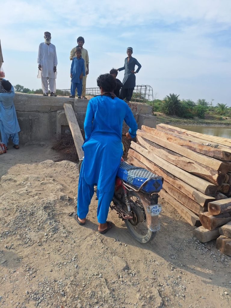 Construction of Blacktop of Road from N-65 Manjio Shori, Ghafoorabad, Mirwah, Shah Chowki, Faizabad Naseerabad