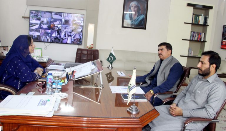 Visit of Sardar Bahadur Khan Women University (SBKWU) regarding an inquiry