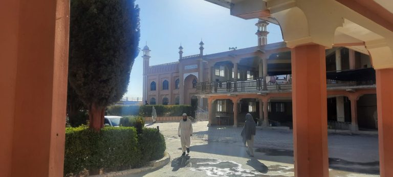 Visit of scheme solarization of Jamia Masjid Madrasah Imdadia Saryab Road costing Rs.10.00 million
