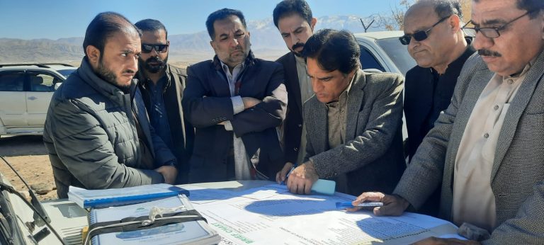 Inspection of a scheme Aghbarg to Panjpai District Quetta costing of Rs.1633.00 million