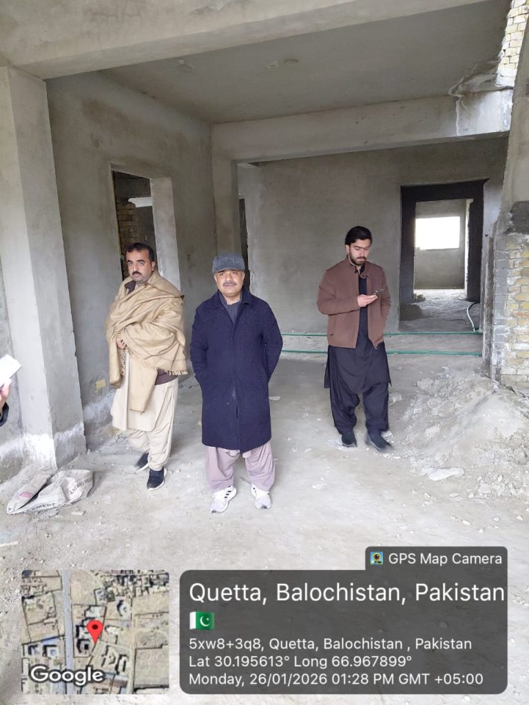 Construction of Rest House in Directorate of Culture Balochistan