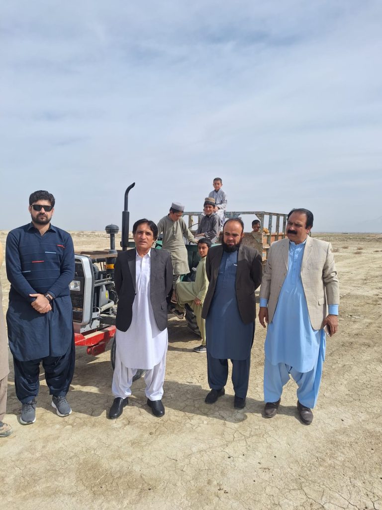 Distribution of Green Tractor Scheme by the Agriculture Engineering Department in district Killa Abdullah