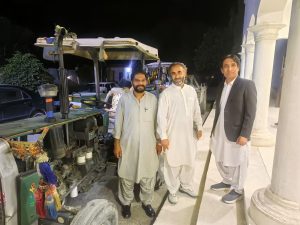 Distribution of Green Tractor Scheme by the Agriculture Engineering Department in district Lasbella