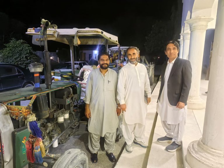 Distribution of Green Tractor Scheme by the Agriculture Engineering Department in district Lasbella