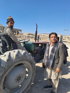 Distribution of Green Tractor Scheme by the Agriculture Engineering Department in district Zhob